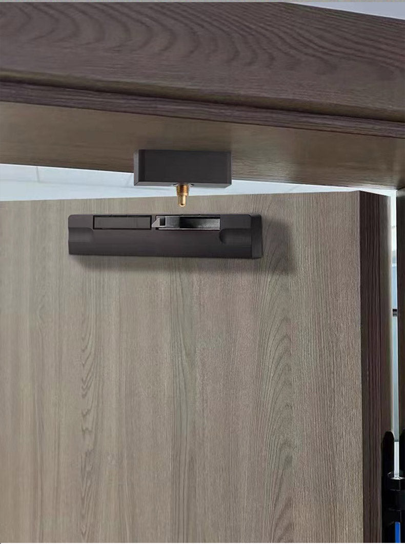 Hydraulic Door Closer Damper – Silent Automatic Closing Buffer for Wooden Doors with Anti-Pinch Protection and Easy External Household Installation