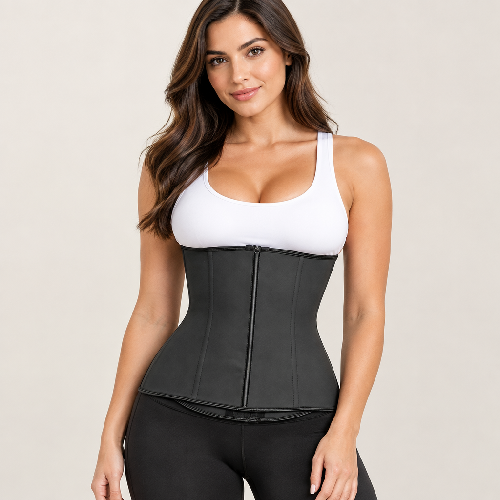 Premium Waist Trainer Corset – Slim-Fit Faja for Women with Hourglass Shaping Support, Postpartum Recovery Styling and Adjustable XXS-XXL Fit