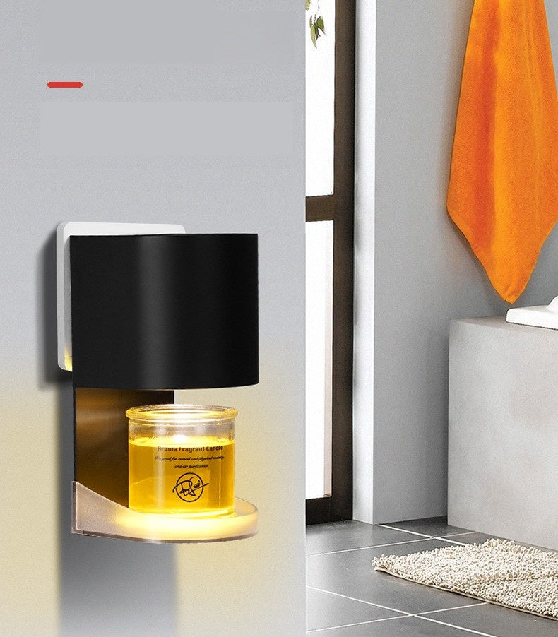Wall-Mounted Candle Light Lamp – Aromatherapy Decorative Fixture for Bathrooms, Hotels, Corridors & Soft Ambient Lighting