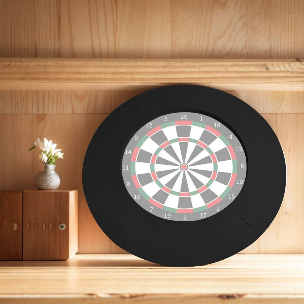 EVA Dartboard Surround – Lightweight Jigsaw Protection Ring for Dart Boards, Removable Wall Backboard Guard for Home and Game Rooms