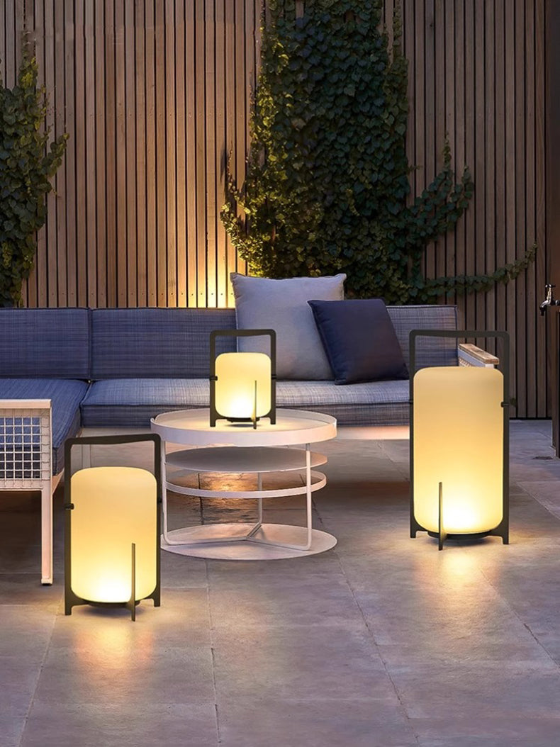 Solar LED Lawn Floor Lamp – Luminous Outdoor Garden Light for Pathways, Yards, Landscaping and Decorative Nighttime Illumination without Wiring