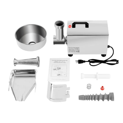 Electric Tomato Sauce Maker – 450W Food-Grade Stainless Steel Strainer with 110LB Capacity for Jam, Tomato Puree and Commercial Kitchen Prep