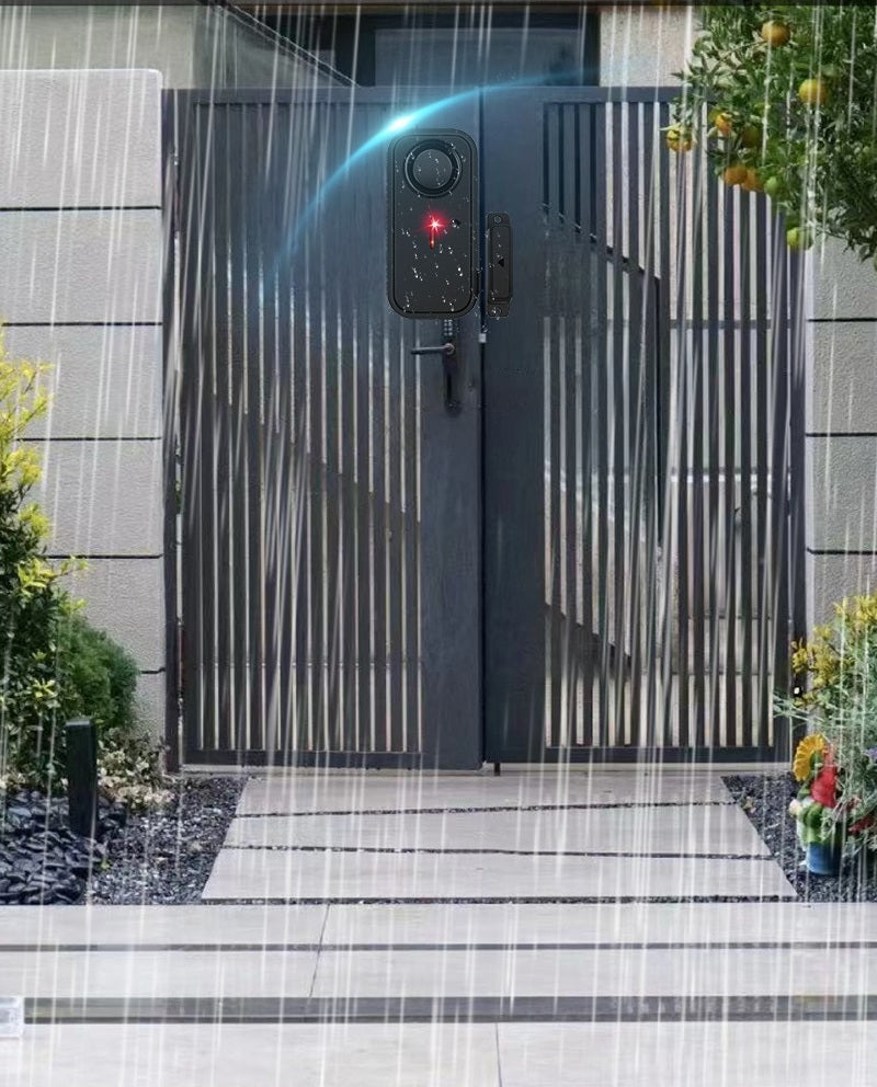 Wireless Door & Window Alarm Sensor – Remote Controlled Security Device with Magnetic Alert for Home Protection