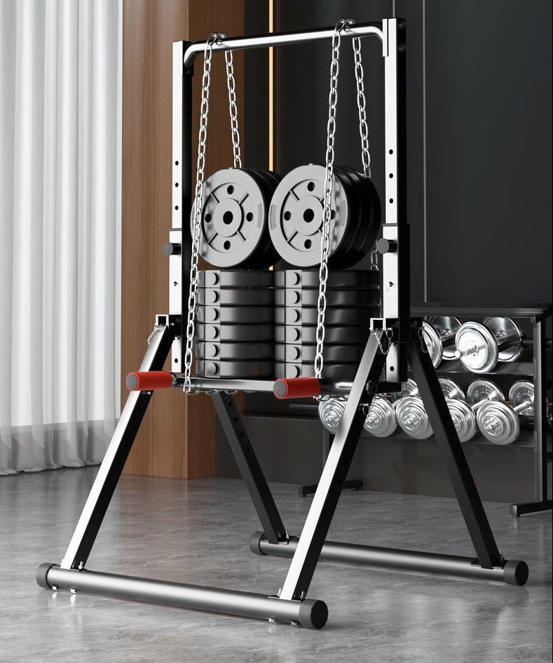 Foldable Pull Up Bar Station – Indoor Horizontal Bar Fitness Equipment for Kids and Family Strength Training at Home