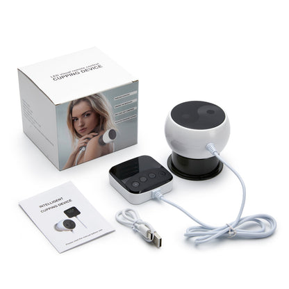 Smart Electric Cupping Massager – Vacuum Therapy Device with Remote Control for Deep Muscle Relief and Body Recovery