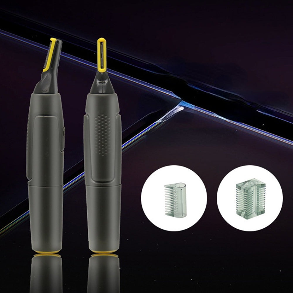 Electric Nose and Ear Hair Trimmer – Ultra-Thin Precision Waterproof Grooming Tool for Safe, Clean, and Painless Trimming