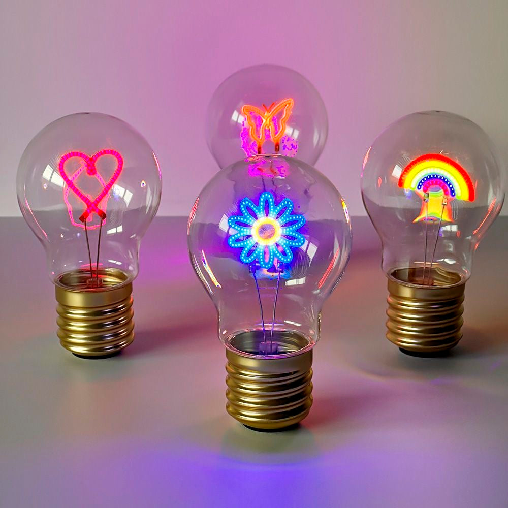 Rechargeable Heart Arrow Decorative Lamp – Dimmable Creative LED Light Bulb for Bedroom, Desk, Romantic Décor & Ambient Lighting