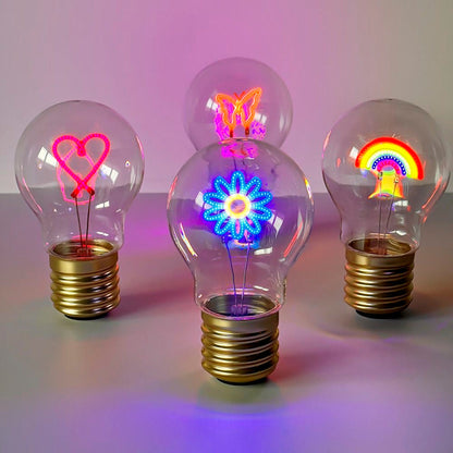 Rechargeable Heart Arrow Decorative Lamp – Dimmable Creative LED Light Bulb for Bedroom, Desk, Romantic Décor & Ambient Lighting