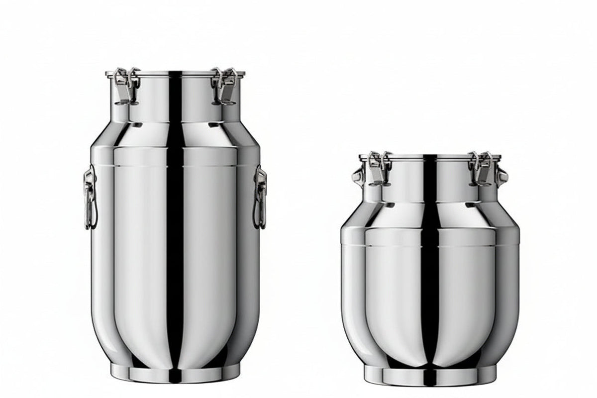 Airtight Stainless Steel Rice Canister – Large-Capacity Anti-Corrosion Food Storage Bin with Lid for Rice, Tea, Grains and Kitchen Organization