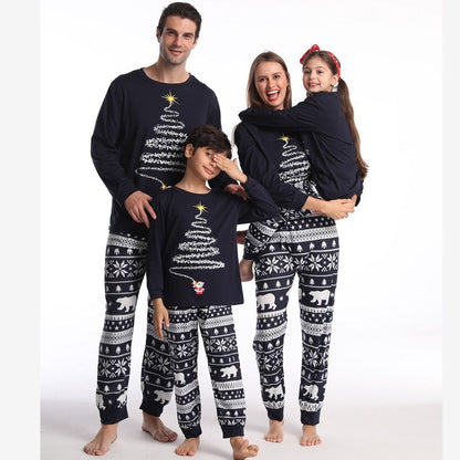 Family Matching Christmas Pajama Set – Mom Dad Kids Matching Sleepwear, Soft Holiday Romper and Clothing Set for Festive Home Photos