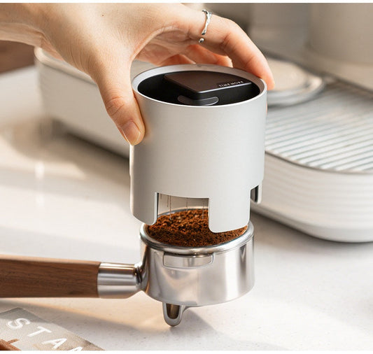 Automatic Espresso Needle Distributor – Electric Coffee Grounds Leveling Tool for 58mm Portafilters and Consistent Espresso Extraction