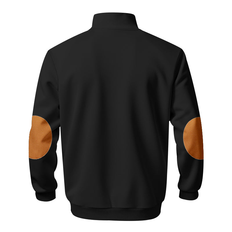 Men's Fleece Lined Sweatshirt – Thick Stand Collar Zip Up Pullover for Autumn Winter Casual Streetwear, Outdoor Comfort and Warmth