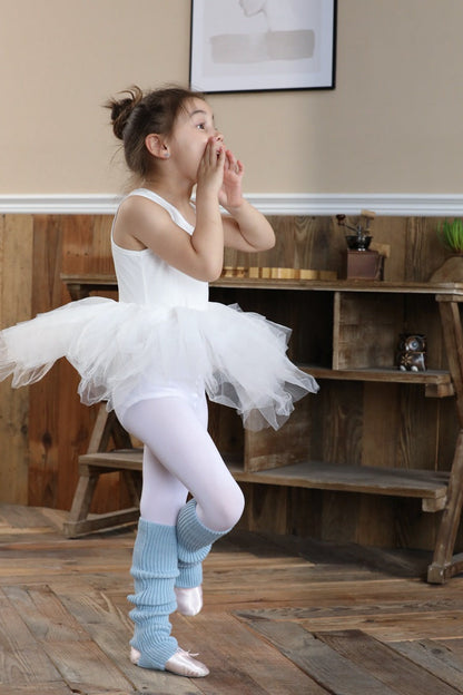 Women's Winter Leg Warmers – Y2K Wool Leg Covers for Gym, Ballet, Yoga, Fitness and Latin Dance with Cozy Loose Knit Styling