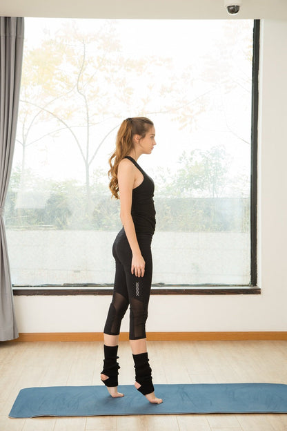 Women's Winter Leg Warmers – Y2K Wool Leg Covers for Gym, Ballet, Yoga, Fitness and Latin Dance with Cozy Loose Knit Styling