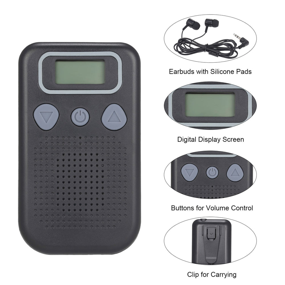 Sound Amplifier For Hearing Aid - Battery-Operated In-Ear Hearing Aid