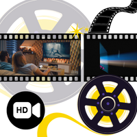 Portable 4K ultra HD projector