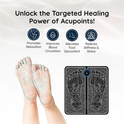 EMS Acupoints Massage Foot Mat