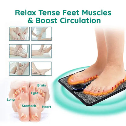 EMS Acupoints Massage Foot Mat