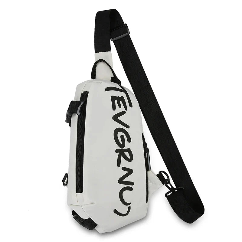 Large-Capacity Fashion Crossbody Bag – Multifunctional Travel Chest Bag for Shopping, Commuting, and All-Day Hands-Free Style