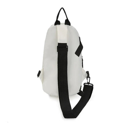 Large-Capacity Fashion Crossbody Bag – Multifunctional Travel Chest Bag for Shopping, Commuting, and All-Day Hands-Free Style