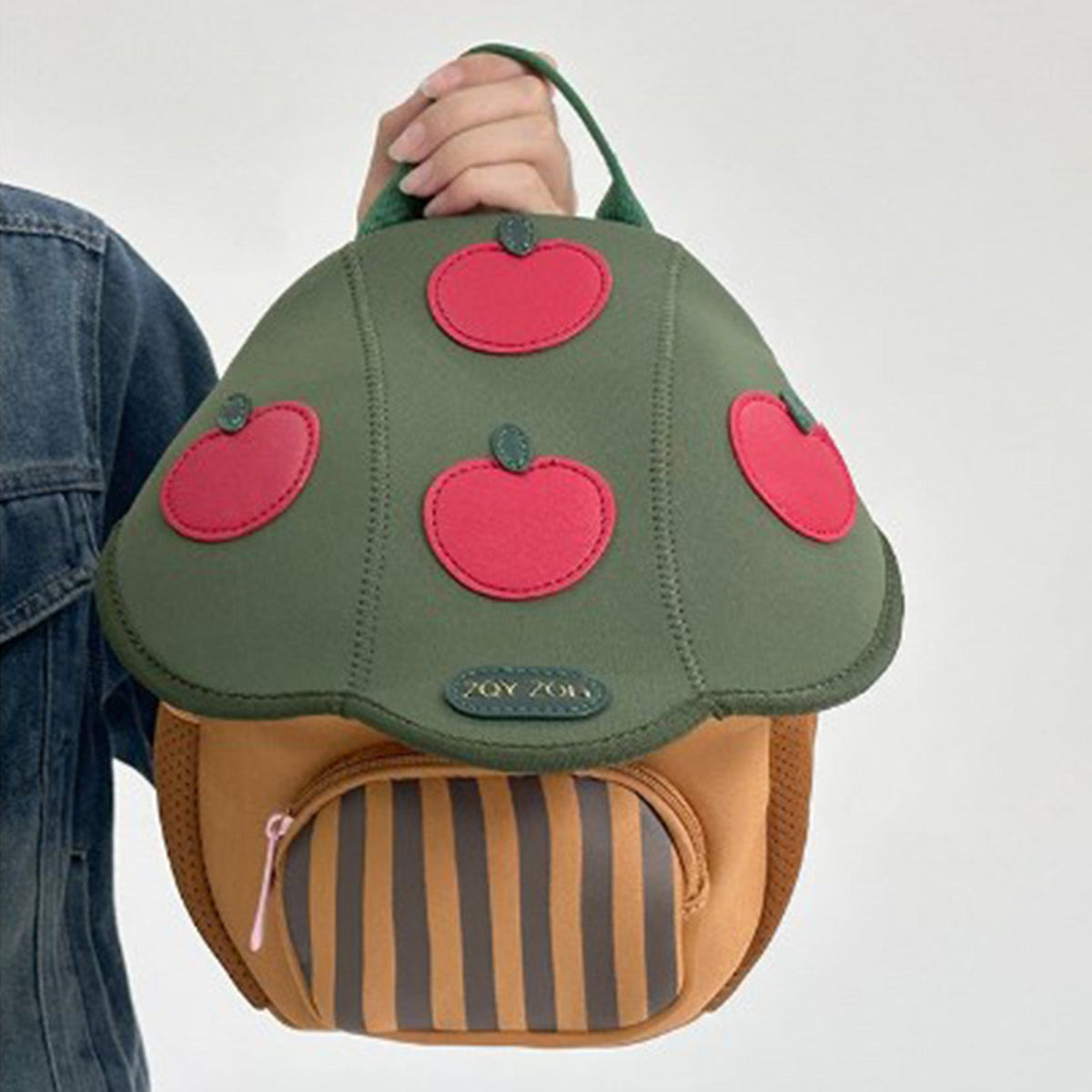 Cute Mushroom Mini Backpack – Lightweight Kids’ Travel Bag for Kindergarten, School, and Birthday Gift Adventures