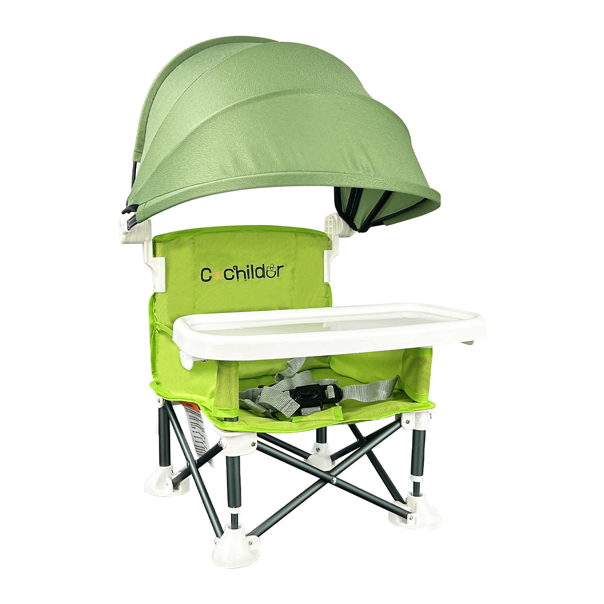 Portable Folding Baby Dining Chair – Lightweight Seat with Removable Tray for Home Meals and Outdoor Picnics