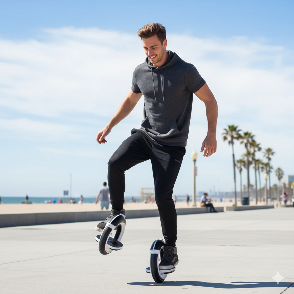 Sports Double Wheel Foot Pedal Skateboard – Non-Electric PU Wheel Roller Skates for Adults, Creative Scooter Gift for Christmas and Halloween