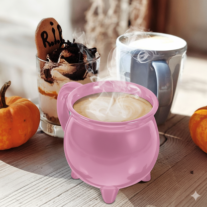 Heat-Resistant Glossy Pink Mug –  Durable Cup for Coffee, Tea, and Milk, Ergonomic Handle, Stylish Beverage Mug for Home, Office, and Gifting
