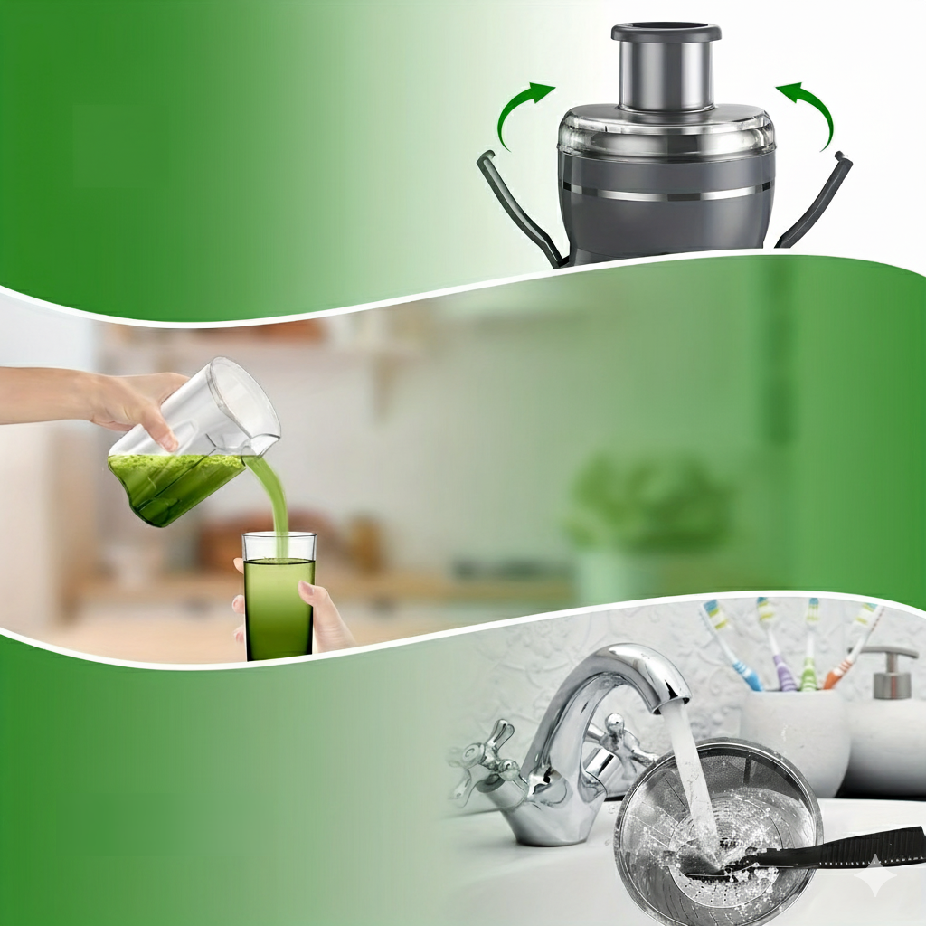 Centrifugal Juicer Machine –500W Wide Mouth Feed Chute, BPA-Free Stainless Steel, Dishwasher Safe, High-Speed Extraction for Fresh Fruit and Vegetables
