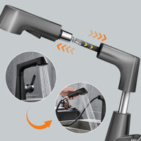 Single-Hole Basin Tap With Pull-Out Spray Head