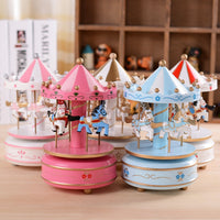 Sky City Carousel Music Box