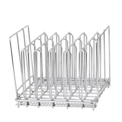 Adjustable Sous Vide Rack – 304 Stainless Steel Vacuum Pouch Separator for 11L & 25L Containers, Compatible with Immersion Circulators