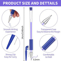 Heat Erasable Fabric Marking Pens (16 Pcs)
