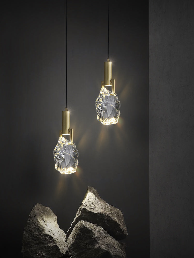 Nordic Crystal LED Pendant Light – Elegant Dining Room, Bar, Kitchen, and Bedroom Hanging Lamp, Luxury Suspension Chandelier for Modern Home Décor