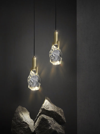 Nordic Crystal LED Pendant Light – Elegant Dining Room, Bar, Kitchen, and Bedroom Hanging Lamp, Luxury Suspension Chandelier for Modern Home Décor