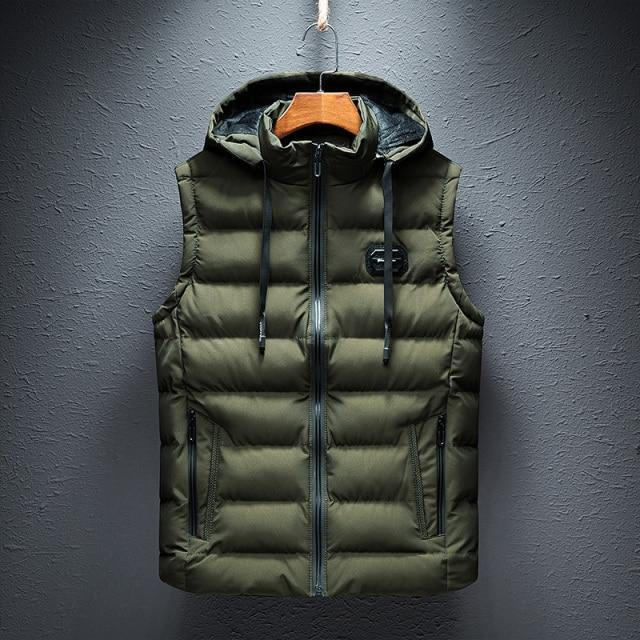 Plain Hooded Vest