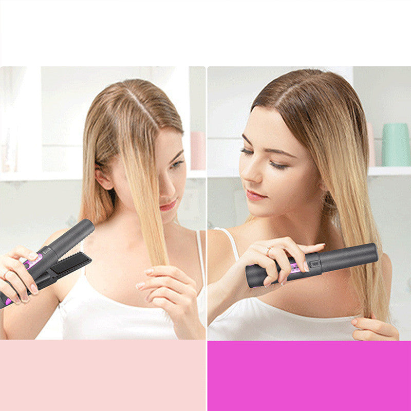 New USB Charging Mini Wireless Travel Hair Iron