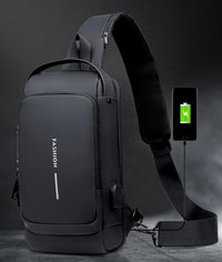 Carbon Fiber Anti-Theft Backpack