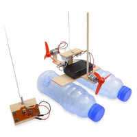 Wooden RC boat