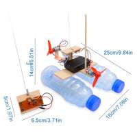 Wooden RC boat