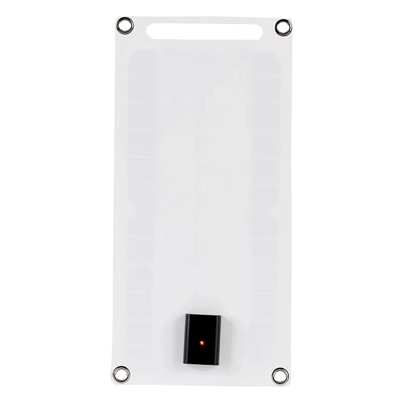 Solar Panel With Portable USB Battery, Waterproof