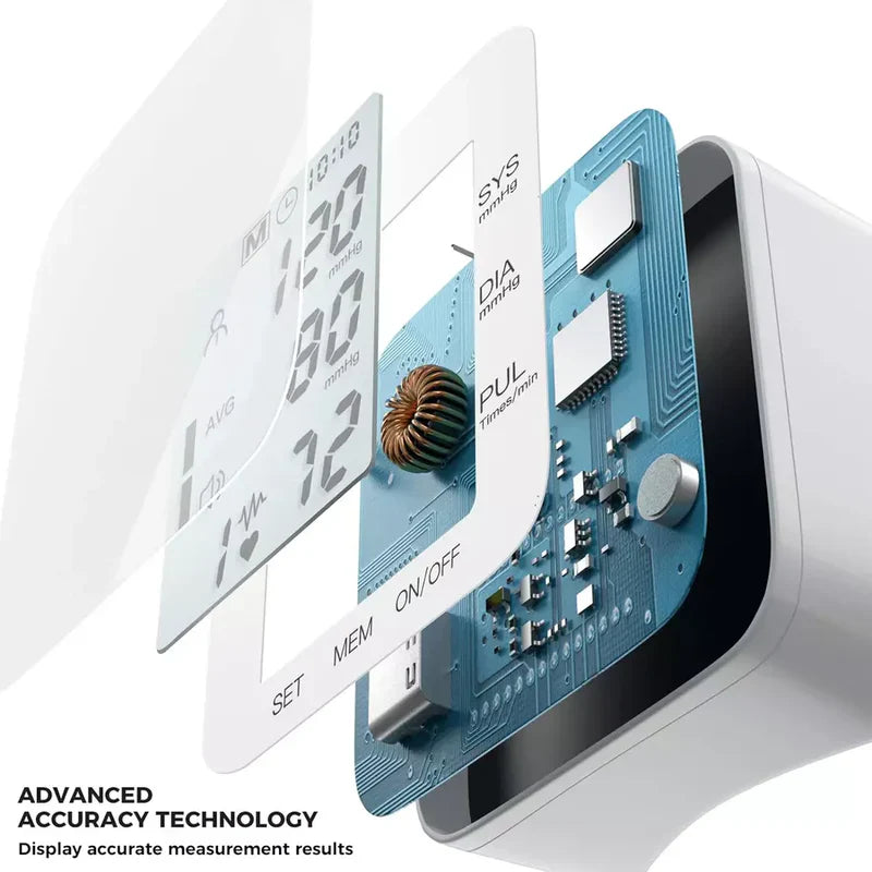 Accurate and Convenient Blood Pressure Monitor for Daily Health Tracking