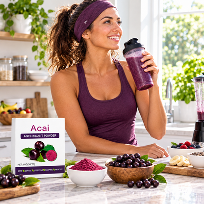 Antioxidant Body Treatment Powder – Easy-Mix Beauty and Skin-Care Powder for At-Home Body Treatments, Spa Routines and Refreshing Self-Care