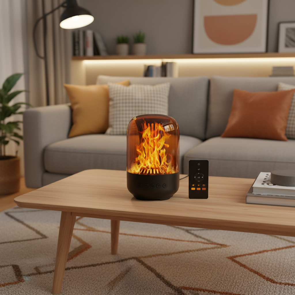 Outdoor Bluetooth Flame Speaker – IPX5 Waterproof LED Torch Speaker with Bluetooth 5.0 for Patios, Gardens, Parties and Atmospheric Gifts