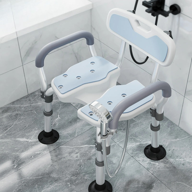 Japanese Anti-Slip Bath Stool – Foldable Shower Chair with Drainage Holes and Sturdy Support for Elderly, Pregnant and Everyday Bathroom Users