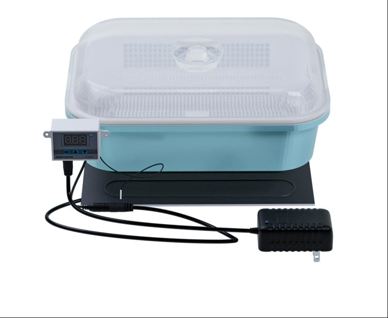 Thermostatic Seed Germination Box – Constant Temperature Nursery Pot Incubator for Wheatgrass, Vegetables, Sprouting Seeds, Indoor Gardening