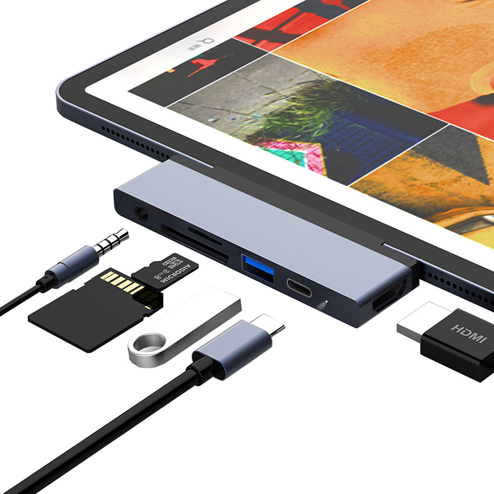 USB-C Hub Docking Station – 4-in-1 High-Definition Type-C Adapter for iPad, Phones, Computers and Game Consoles with Versatile Connectivity