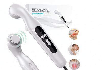 Ultrasound Physiotherapy Device – Portable Muscle Stimulator and Massager for Waist, Arms and Body, Designed for Soothing Physical Therapy Relief