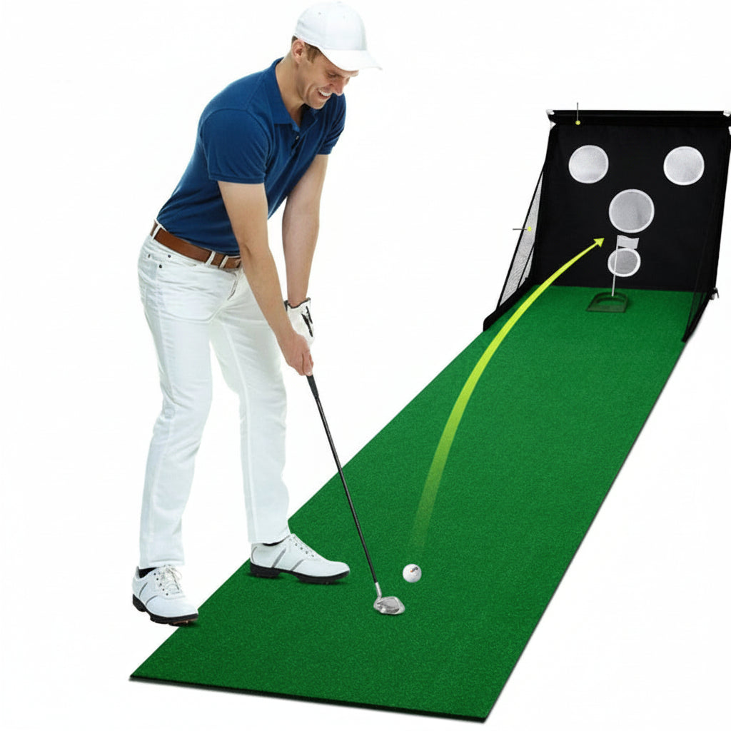 GM Multifunction Golf Chipping Trainer – Compact Indoor Practice Device for Improving Short-Game Accuracy, Touch, Distance Control and Consistent Chip Shots