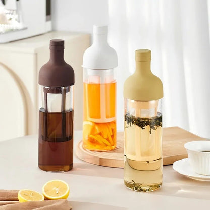 Cold Brew Coffee Maker – 1000ML High-Borosilicate Glass Pot for Smooth Cold Coffee, Fruit Tea and Refreshing Home Brewing